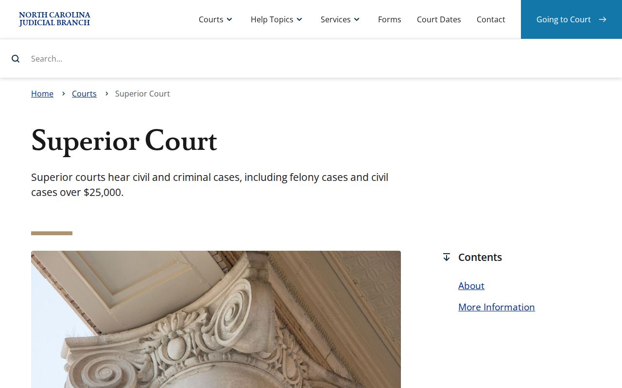 Lenoir County civil docket Superior Court reference