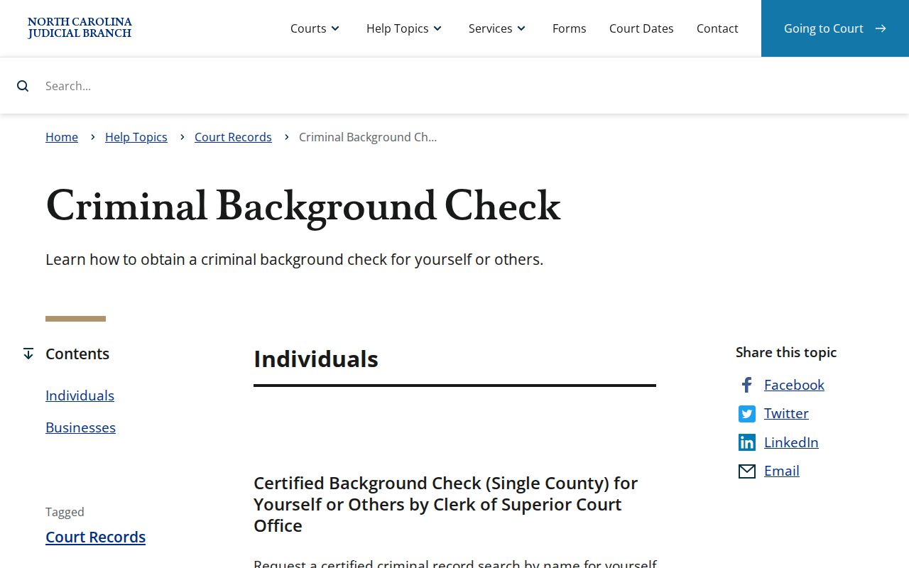 Lenoir County court records reference for the clerk certified record search process